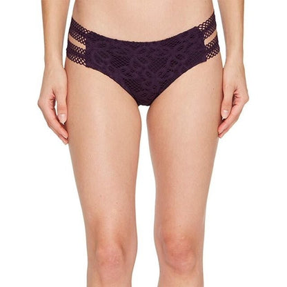 BECCA by Rebecca L20333 Virtue Captured Hipster Plum  Bikini Bottoms Size S
