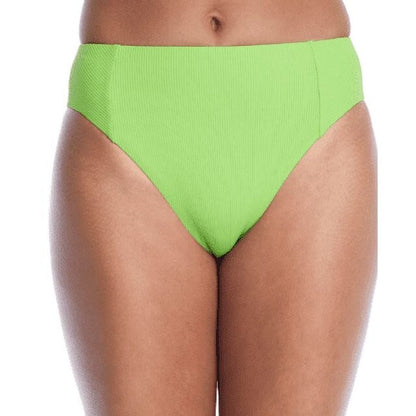 Becca by Rebecca Fine Line High-Waist Bikini Bottom L140913 Women’s Size Large