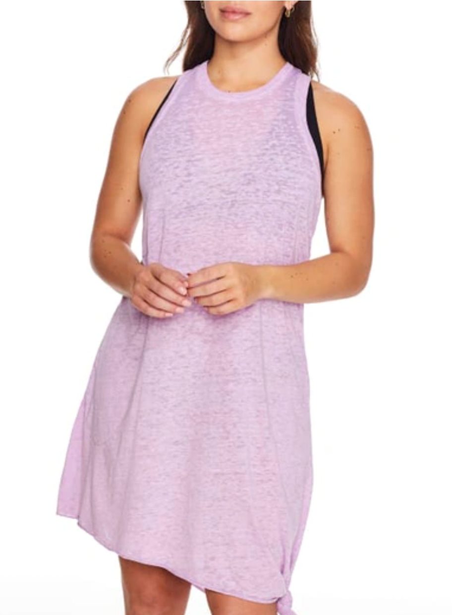 Becca by Rebecca Beach Date Knot-Hem Cover-Up Dress L139736 Womens Size XS-S