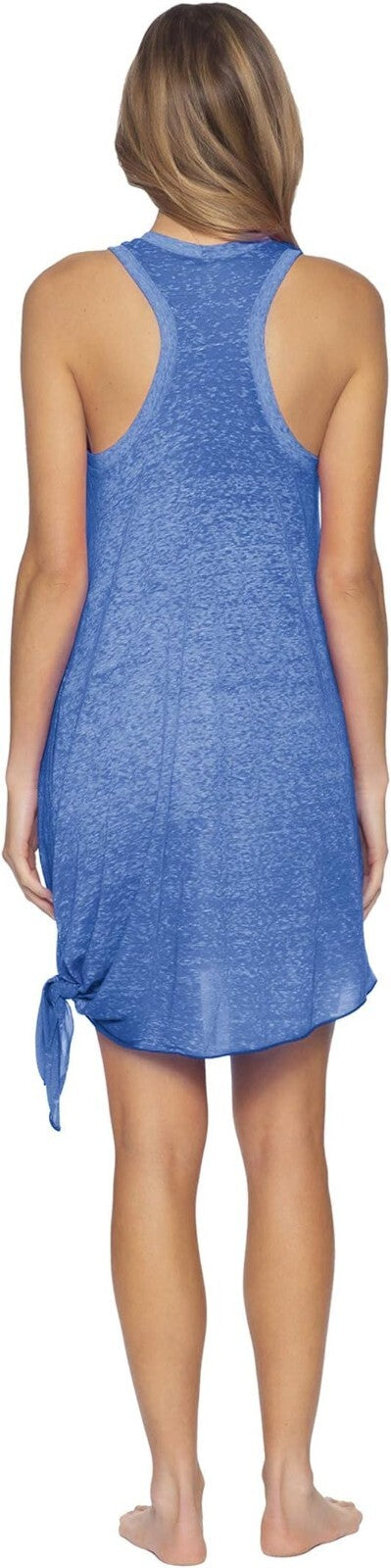 Becca by Rebecca Beach Date Knot-Hem Cover-Up Dress L17622 Womens Size M/L